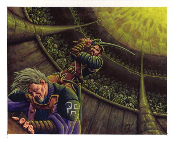 Phyrexian Arena Original Magic: The Gathering Art