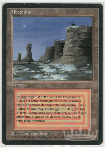 Plateau (FBB Italian)