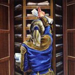 Scroll Rack Original Magic: The Gathering Art