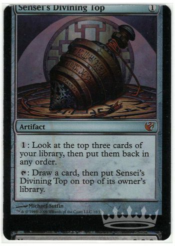 Sensei's Divining Top (Foil NFC Miscut)