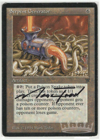 Serpent Generator (Legends, Signed by Artist Mark Tedin)