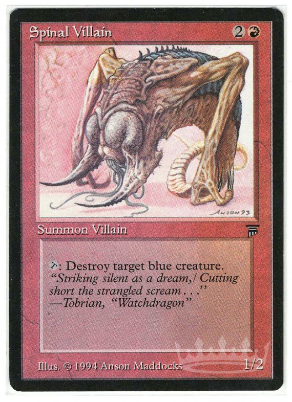 Spinal Villain (Legends)