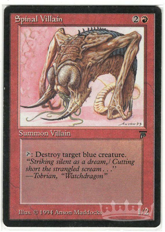 Spinal Villain (Legends)