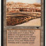 Strip Mine (Antiquities Crimped Misprint)