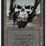 Swamp (Alpha Signed and Altered by artist Dan Frazier)