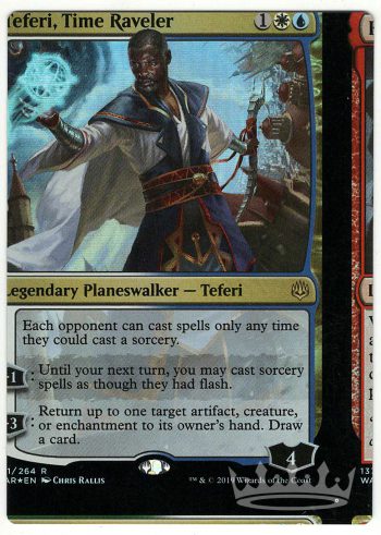 Teferi, Time Raveler (Foil NFC Miscut)