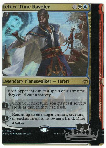 Teferi, Time Raveler (Foil NFC Miscut)