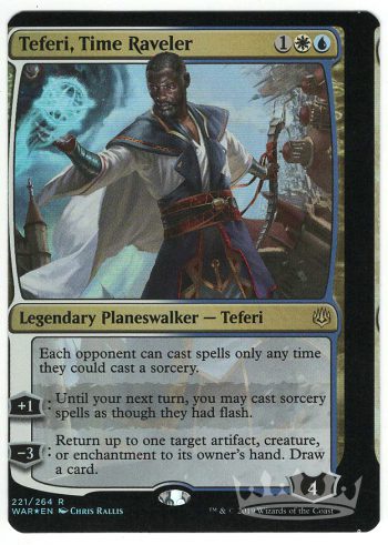 Teferi, Time Raveler (Foil NFC Miscut)