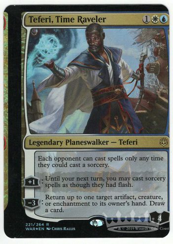 Teferi, Time Raveler (Foil NFC Miscut)