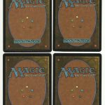 Wasteland Playset (Foil Crimped Misprint, Signed by Artist Una Fricker)