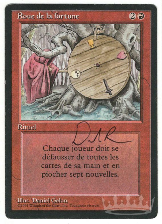 Wheel of Fortune (FBB French, signed)